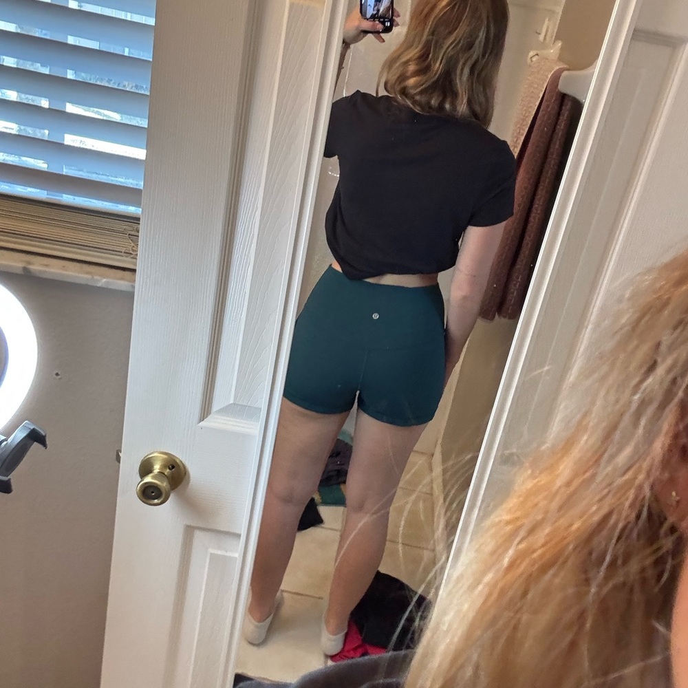 Lululemon Storm Teal Classic Fit Align Short - Picture 4 of 5